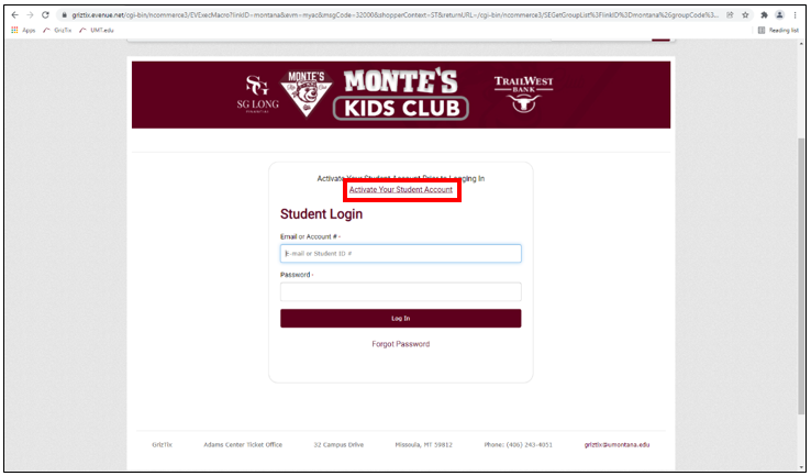 student-ticketing-guide-login
