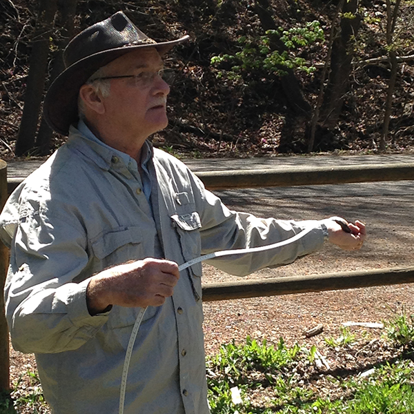 Bill Woessner working with Montana Groundwater Academy