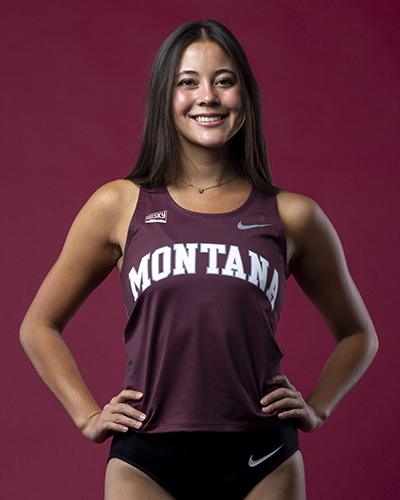 Student-athlete Iris McKean (UM photo by Marley Barboeisel)