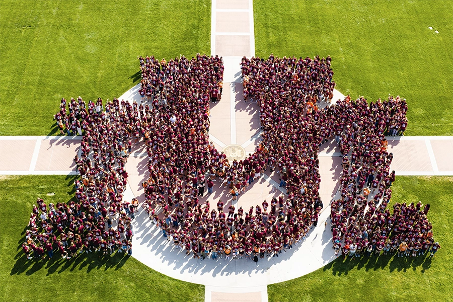 New UM student crowed the Oval.