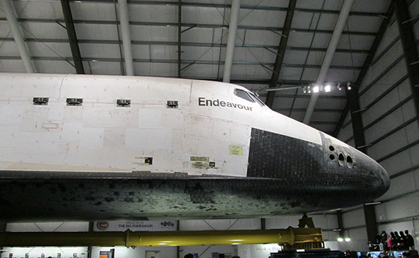space shuttle nose