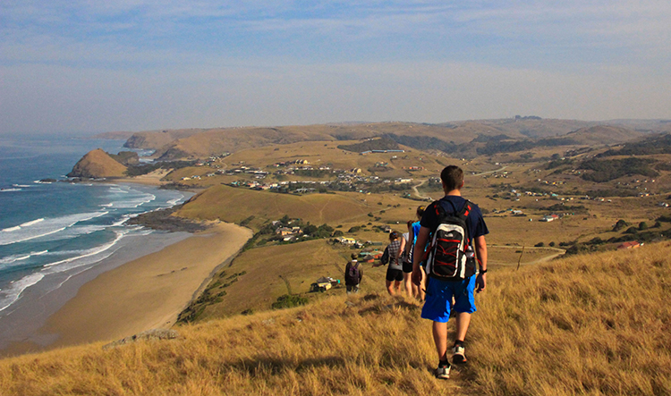 wild coast in coffee bay South Africa by Rachael Schmoker