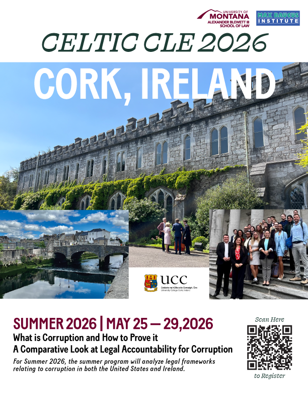 Celtic CLE 2026, Cork, Ireland, Summer 2026, May 25 - 29, 2026, What is Corruption and How to Prove it. A Comparative Look at Legal Accountability for Corruption