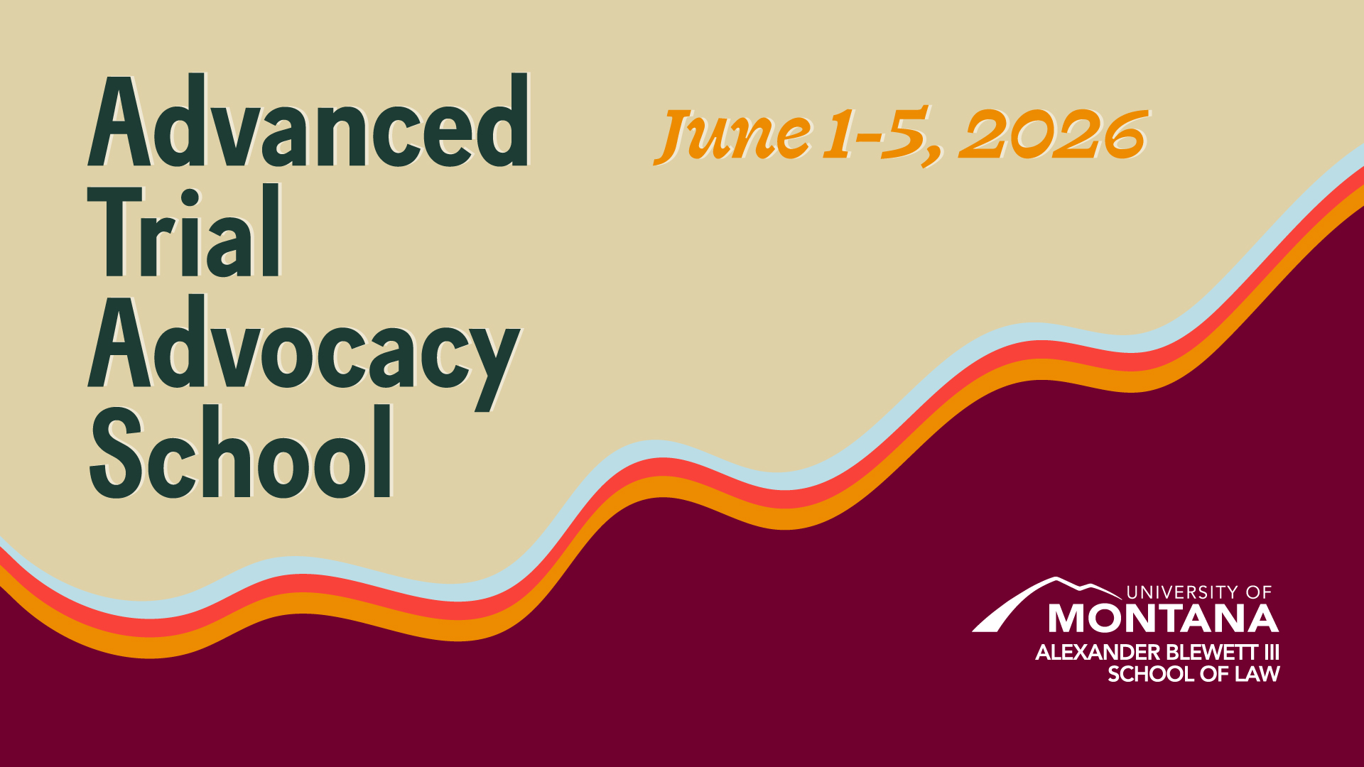 Advanced Trial Advocacy School