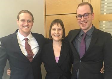 Lowell Chandler, Heidi Fanslow, and Nathan Burke