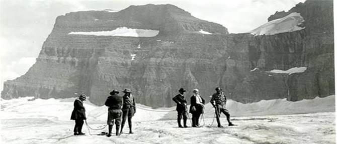 Glacier National Park, George Bird Grinnell (and others) on glacier