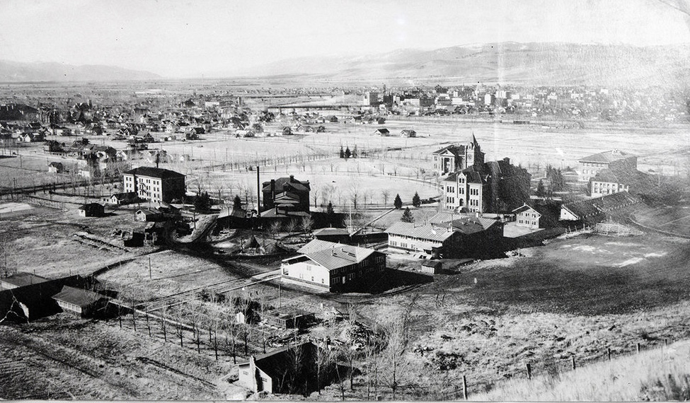 UM campus view from Mount Sentinel