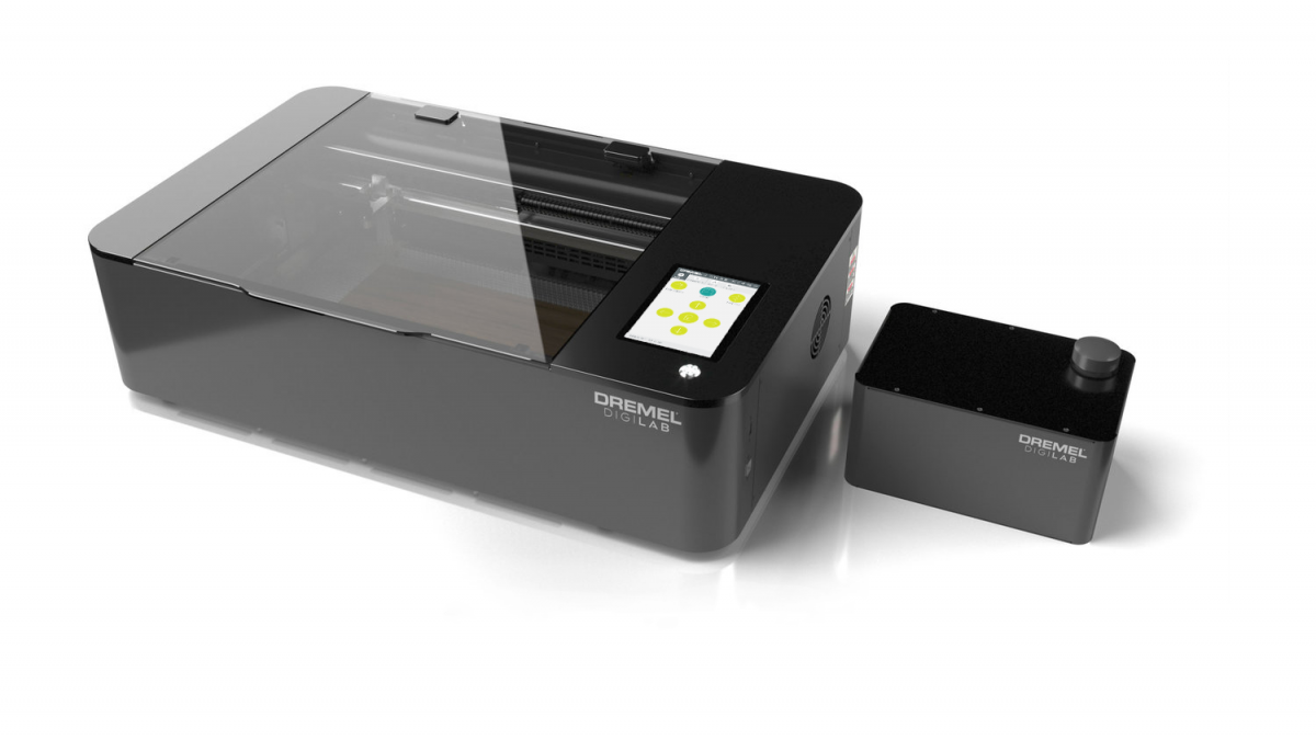 Photo of the LC40 laser cutting machine