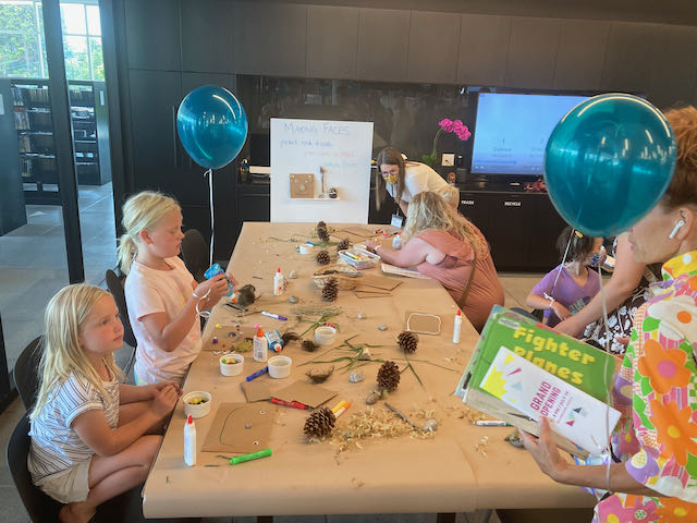 Photo of children making faces