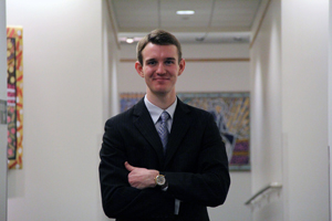 Spencer Sheehan after interning with PwC