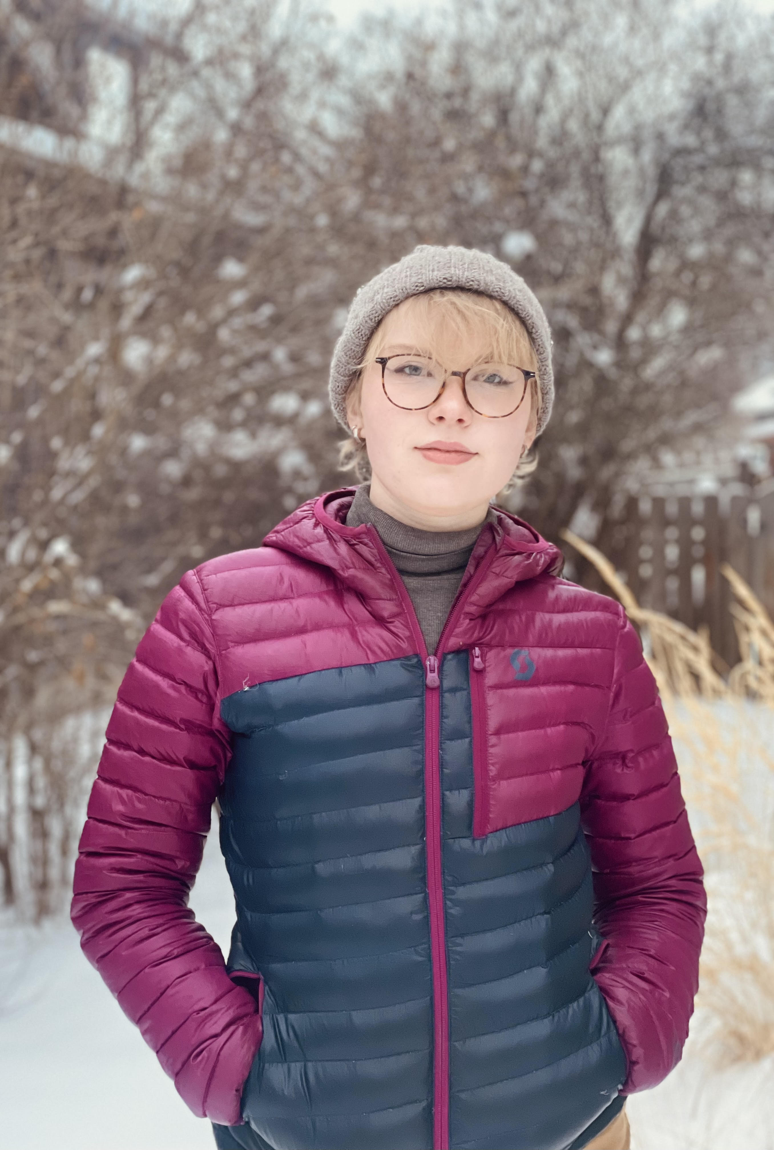 An image of Em smiling