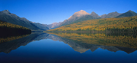 Bowman Lake in Glacier’s Livingston Range (Photo by Susie and Rick Graetz)