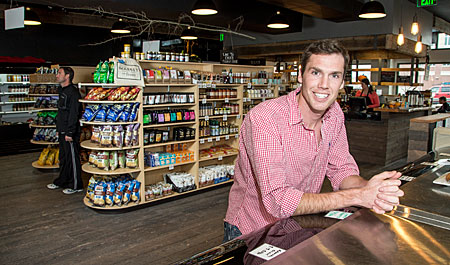 Ben Sokoloski used his experiences with UM’s Office of Technology Transfer and Business Plan Competition to help start the Market on Front in his hometown of Missoula.