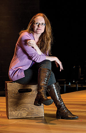 Bernadette Sweeney, an assistant professor in UM’s School of Theatre and Dance, used oral histories collected from the Irish in Montana to create a documentary play. 