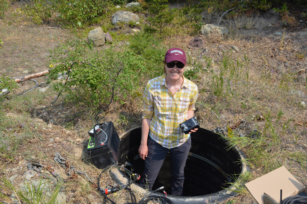 Seismic Station Deployment - Swan Valley, Montana