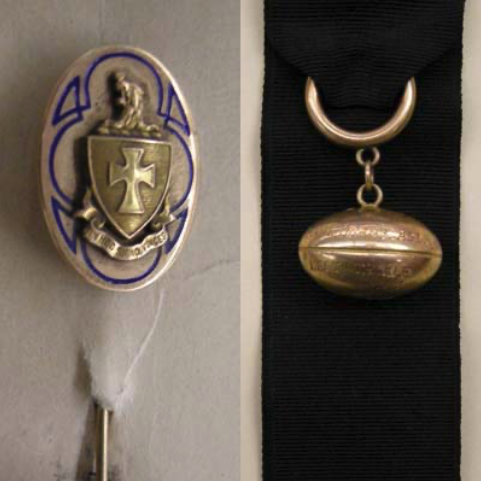 Dornblaser pin and watch fob