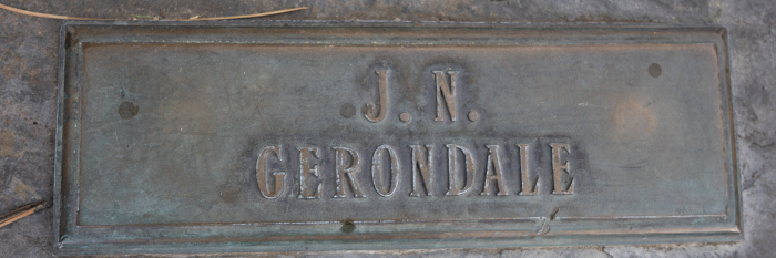 Norbert Gerondale name marker