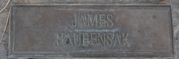 James Haubensak name marker