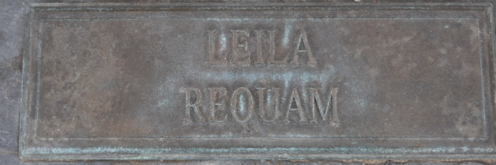 Leila Requam name marker