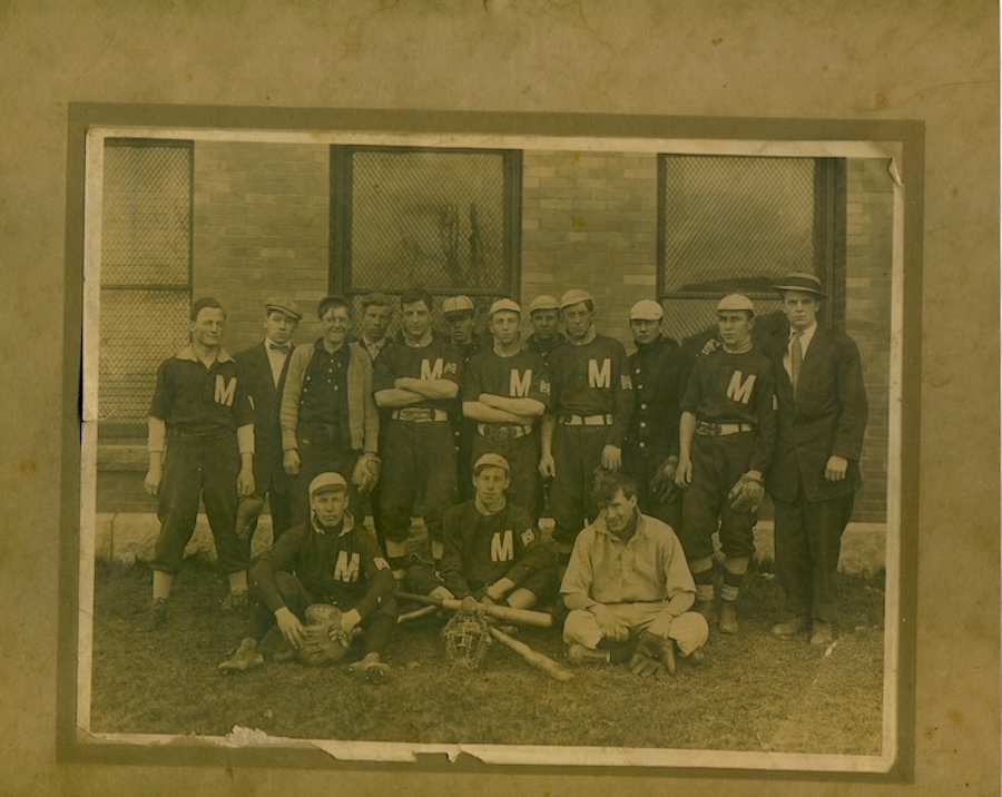 Baseball photo showing James Simpkins.