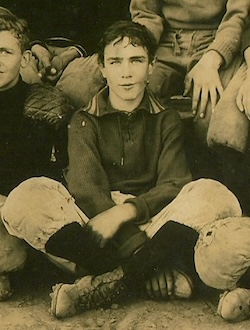Photo of James Simpkins in high school in 1909.