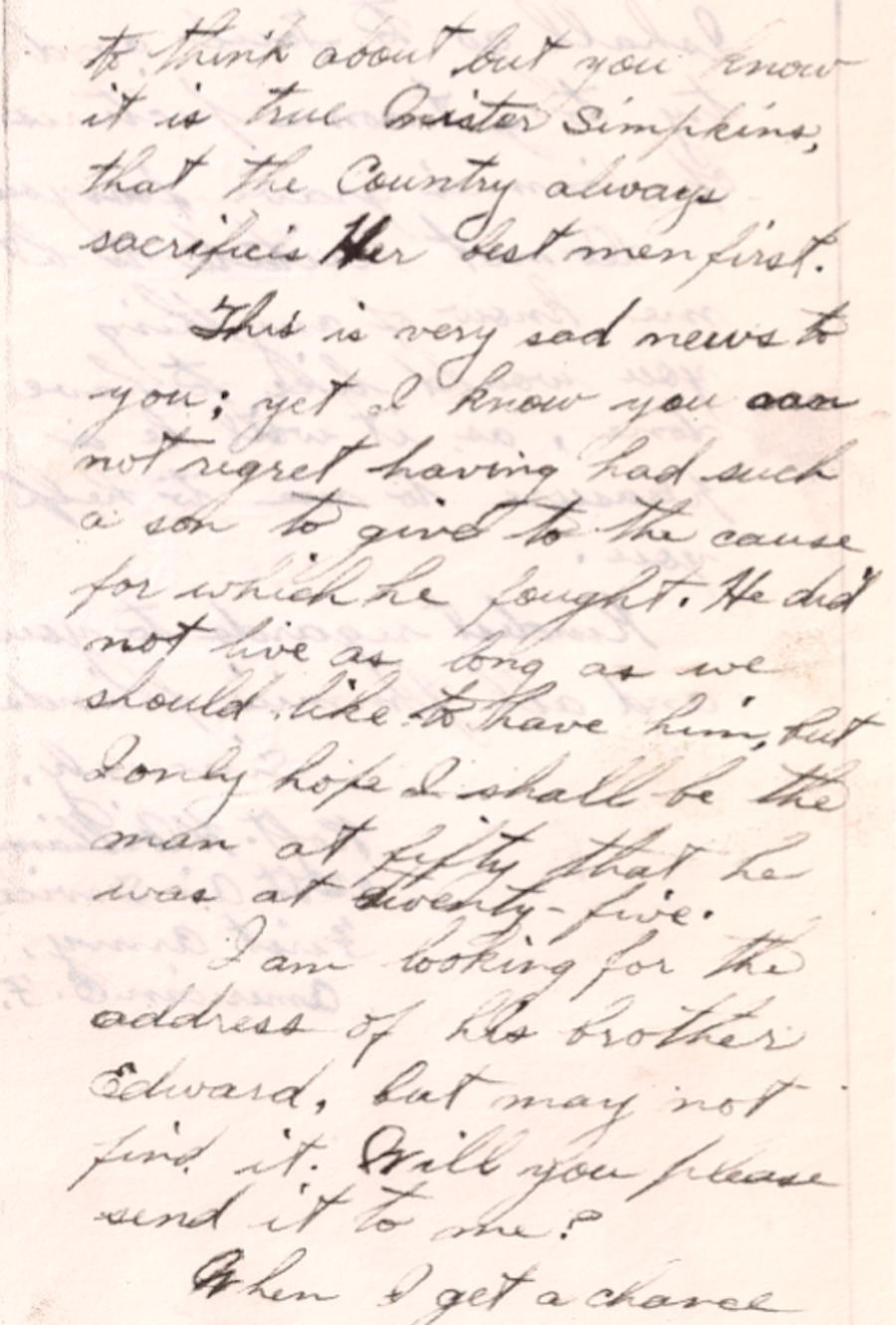 Williams letter page 3