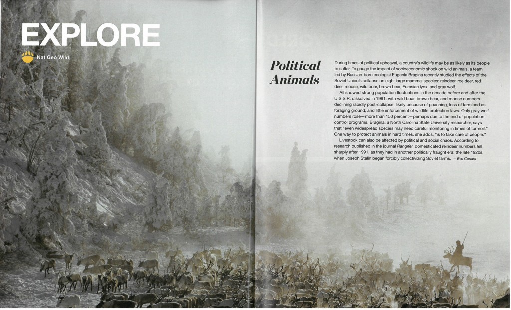 National Geographic Magazine cover