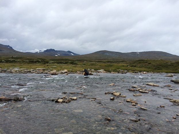 Photo of a river that was going to soon be crossed