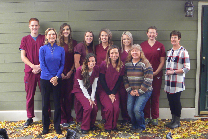 Group of Nursing Students and Faculty