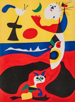 Artwork by Joan Miro
