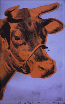 Andy Warhol Cow Wallpaper