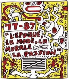 Lepoque La Mode, La Morale, La Passion by Keith Haring