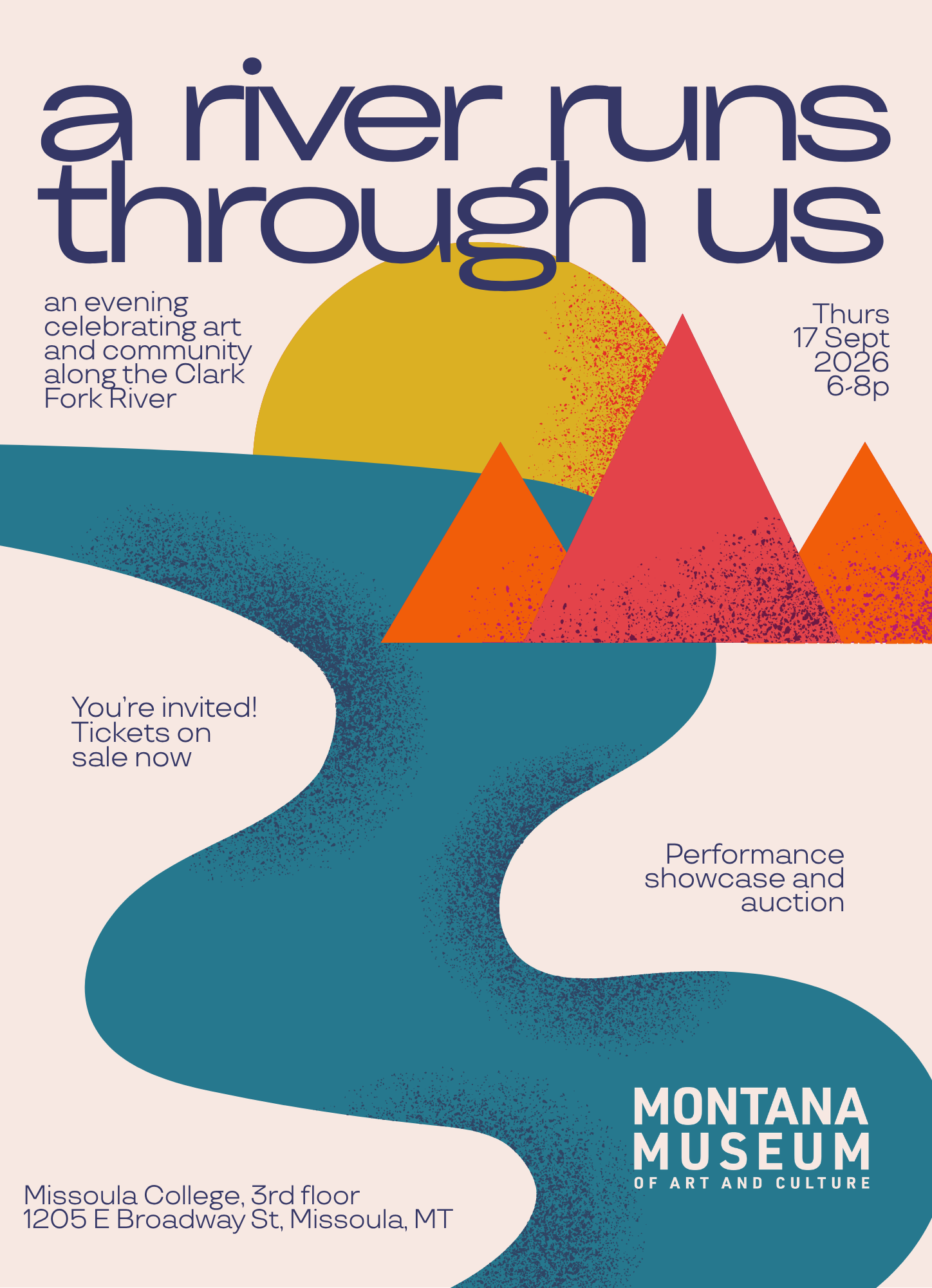 A River Runs Through Us Event Poster
