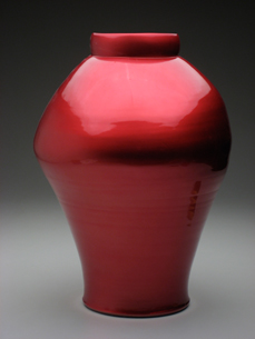 Candi Red Jar by Steven Young Lee