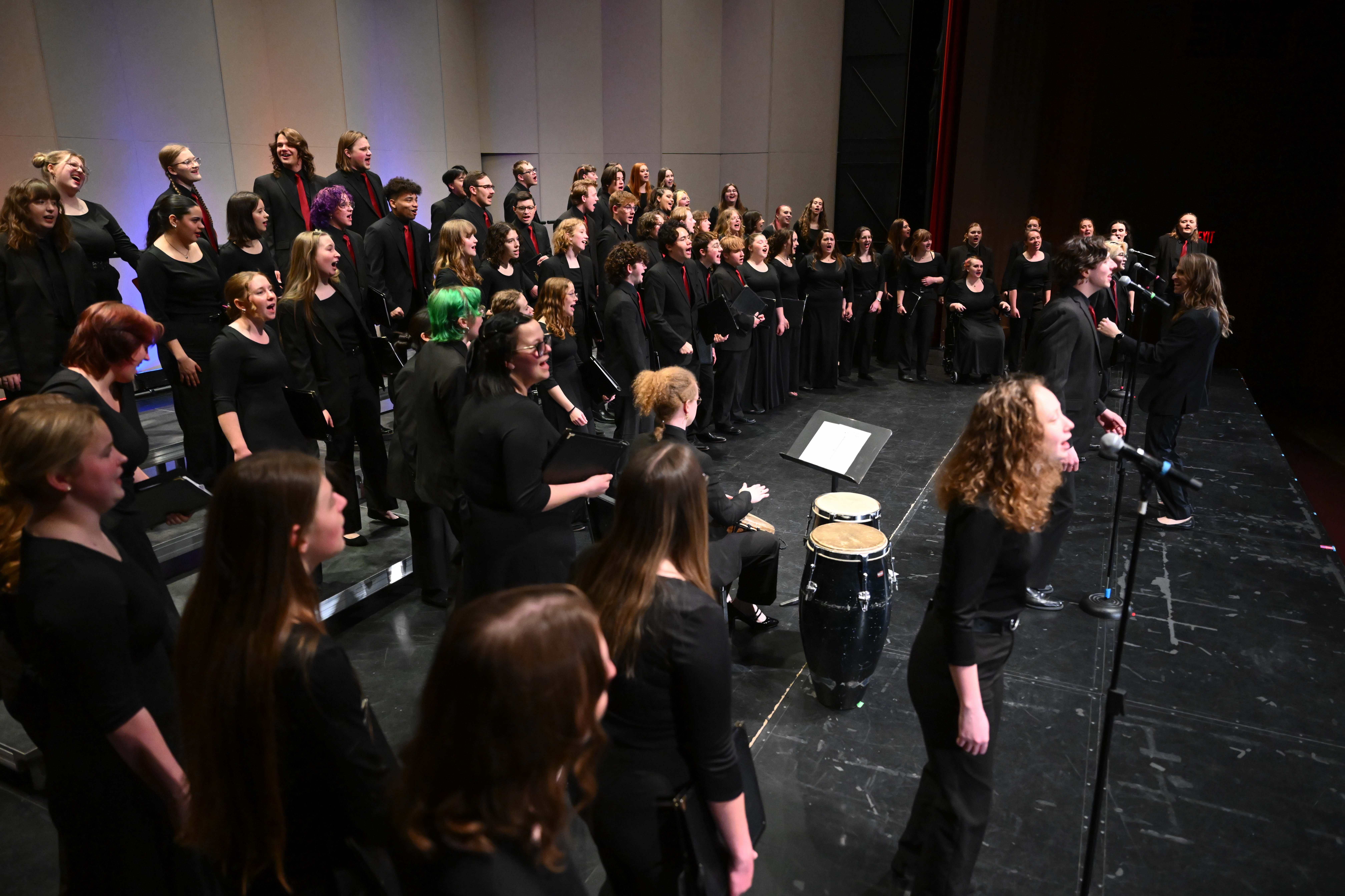 UM choir performance at out-to-lunch