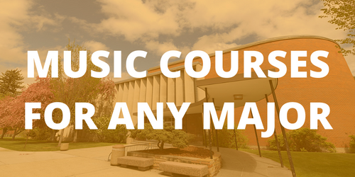 music courses for any major button