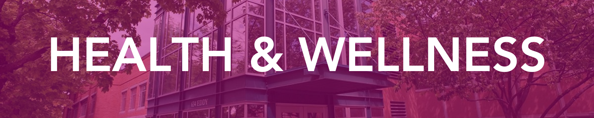 health and wellness banner