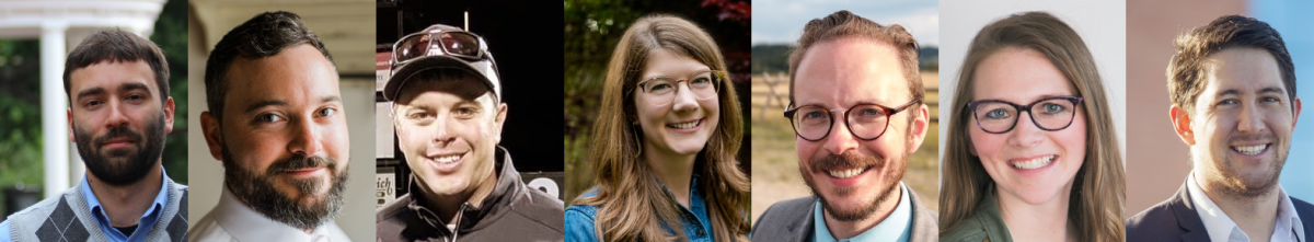 headshots of GOLD winners