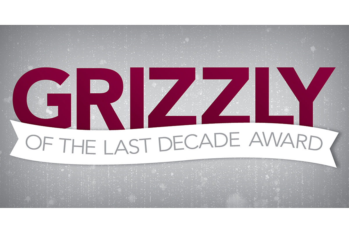 The Grizzly of the Last Decade Awards logo