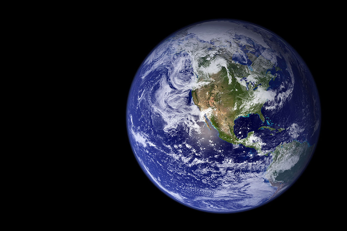 A picture of the Earth