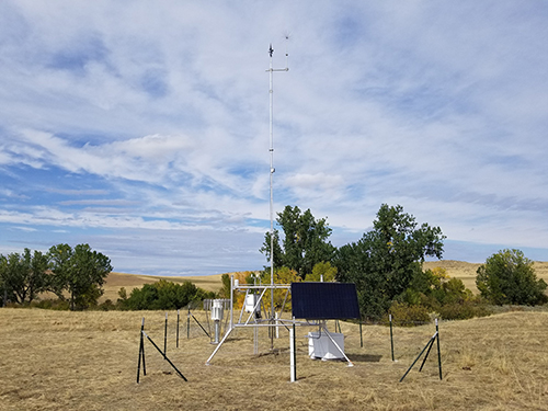 Photo of a Mesonet Station