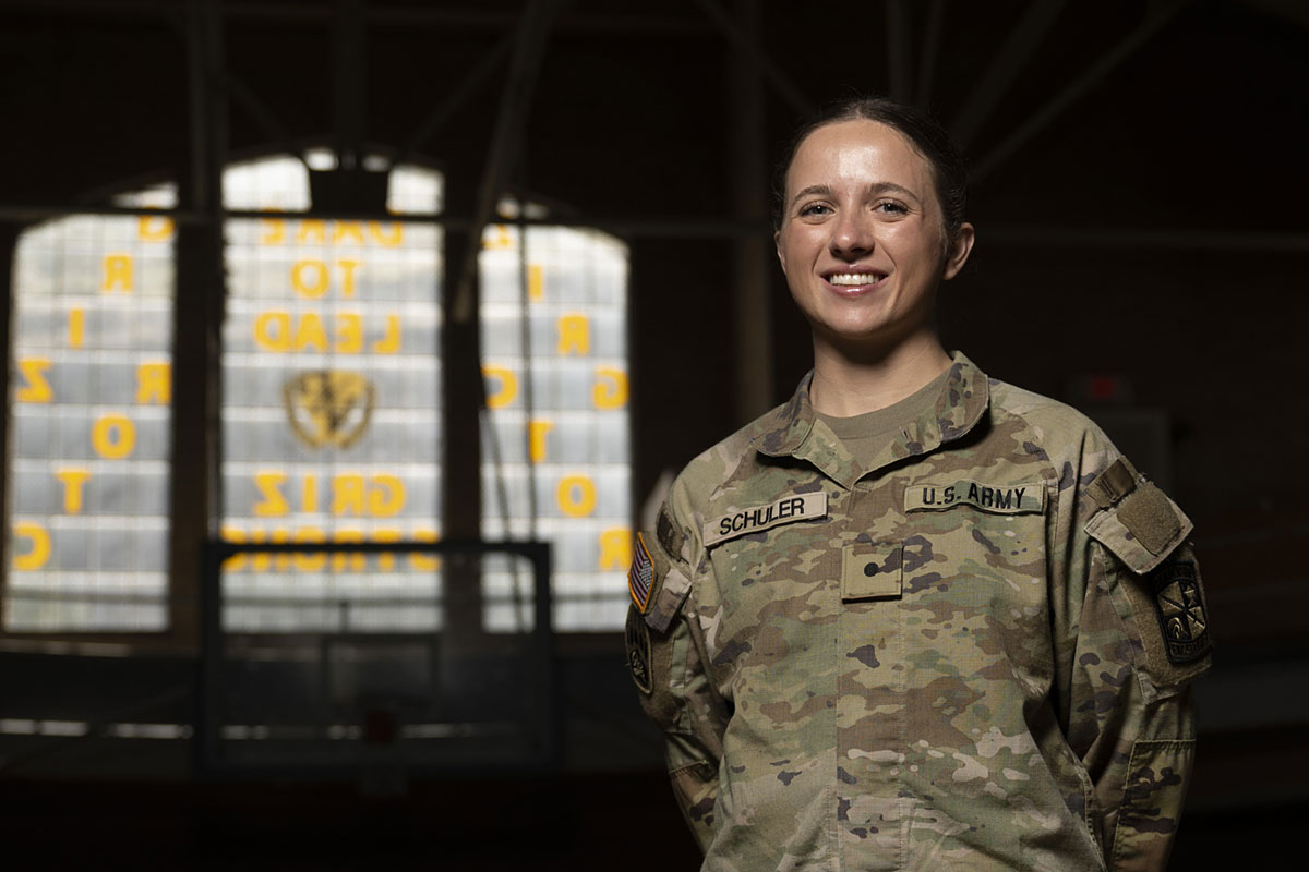 UM First: Female Student Targets Army Infantry After Graduation