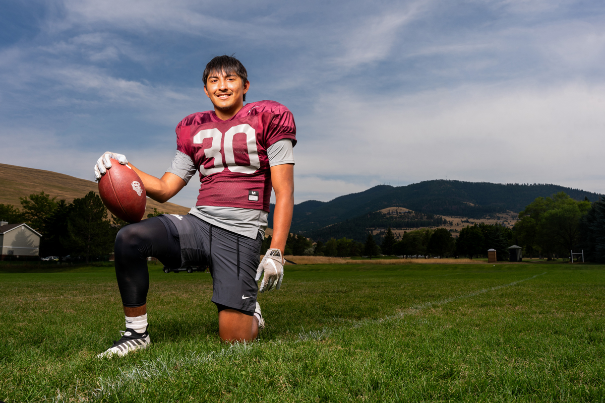 A photo of Tommy Running Rabbit
