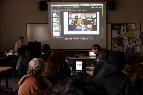 Students in the Wild Health course. 