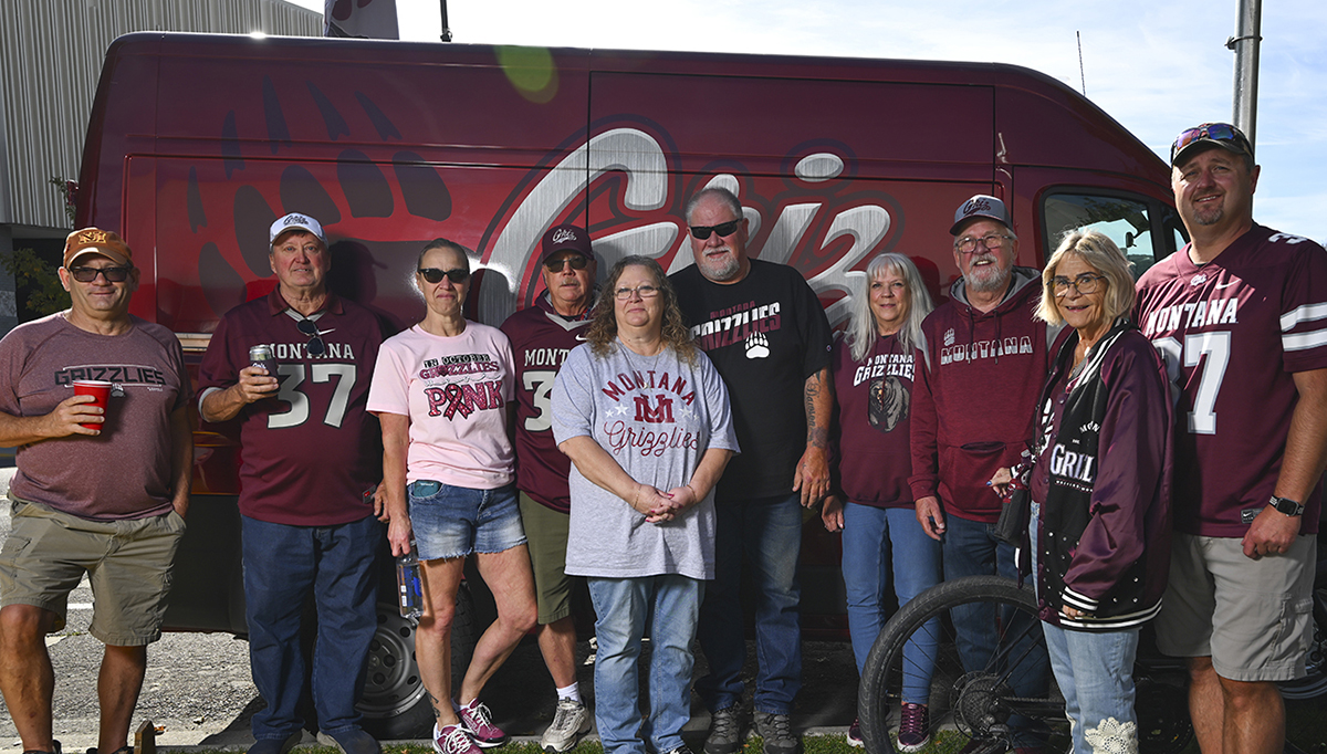 Several member of the Northeast Flatlanders pose for a photo.