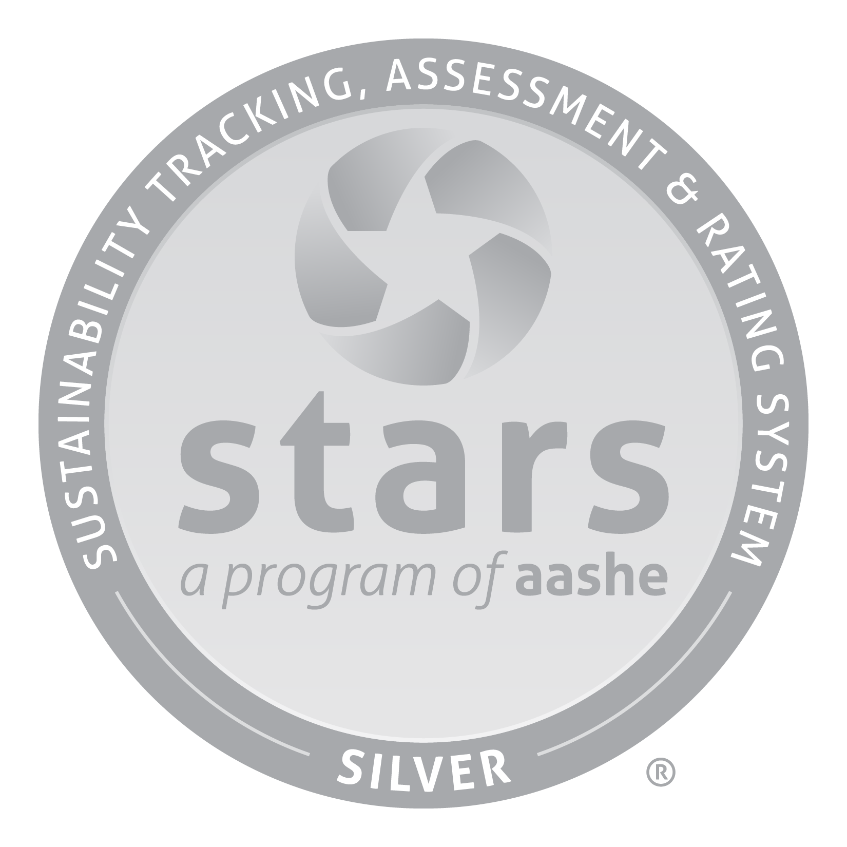 A badge of the STARS Silver award