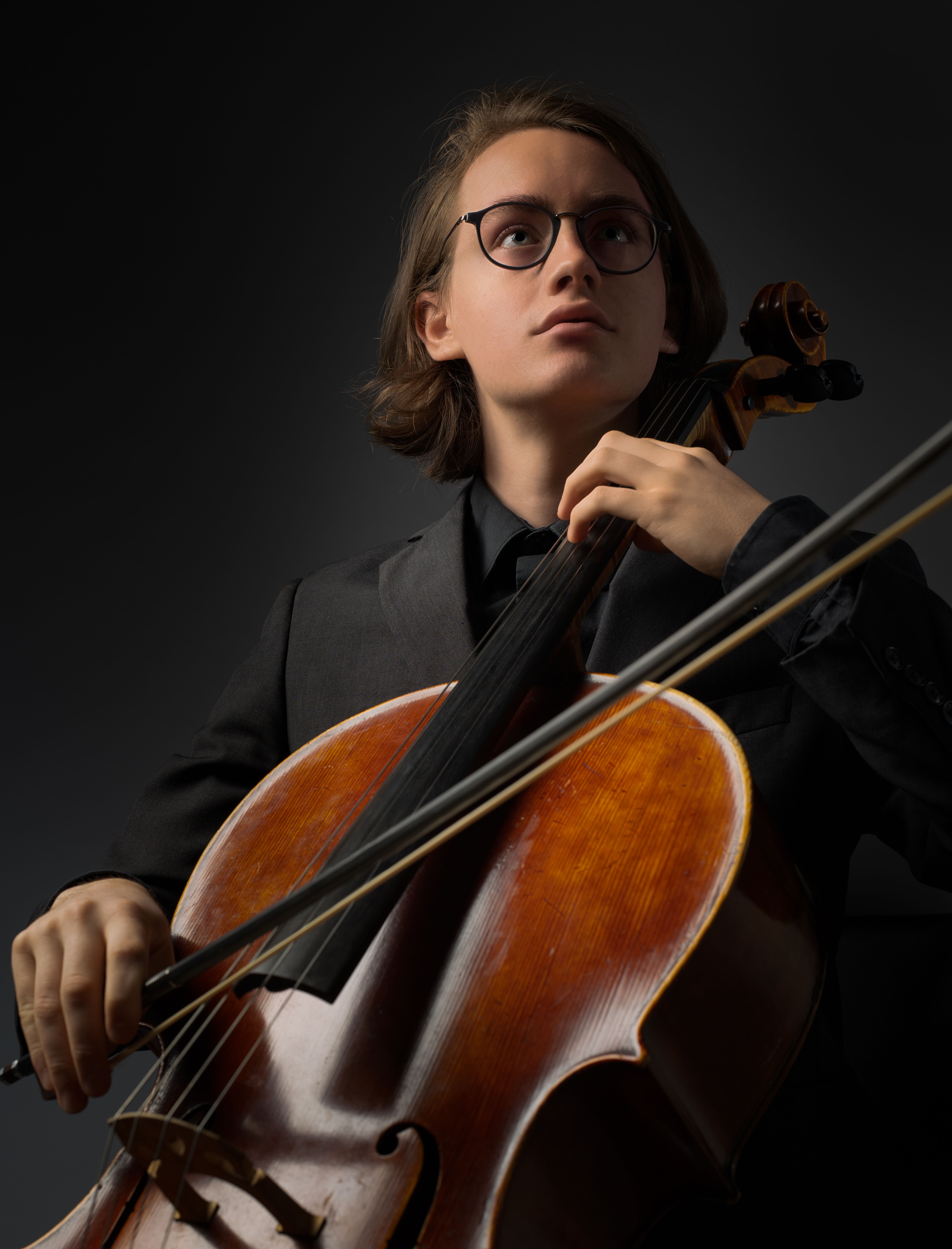 A UM music student plays the cello