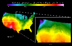 Annual Short Wave Radiation