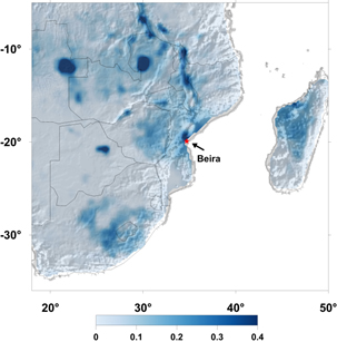 SMAP Cyclone Idai Mar 17-19, 2019