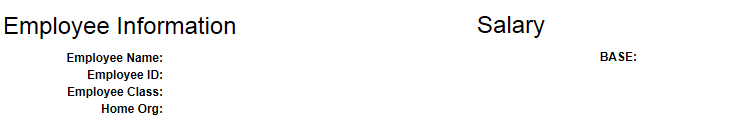 Employee Profile Results